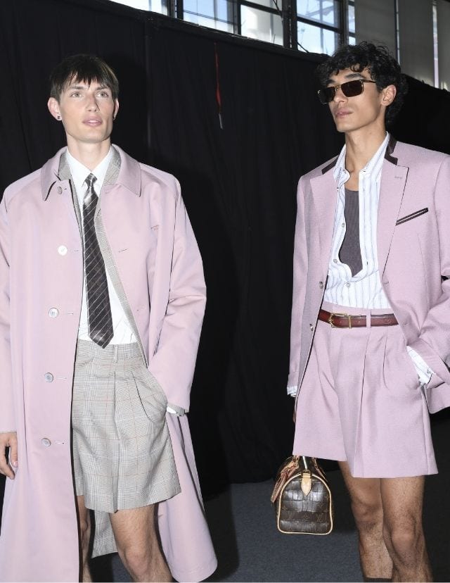 Details from the LV Men's Spring/Summer 2026 runway, photographed backstage. PHOTOS: COURTESY OF LOUIS VUITTON